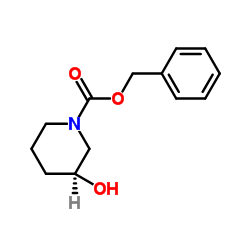 Benzyl (3S)-3-hydroxy-1-piperidinecarboxylate picture