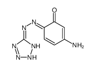 3-amino-6-(2H-tetrazol-5-ylhydrazinylidene)cyclohexa-2,4-dien-1-one Structure