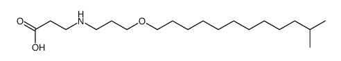 N-[3-(isotridecyloxy)propyl]-β-alanine结构式