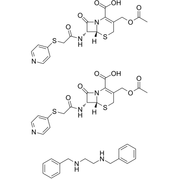 Cephapirin Benzathine structure