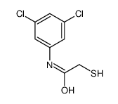 N-(3,5-Dichlorophenyl)-2-sulfanylacetamide结构式