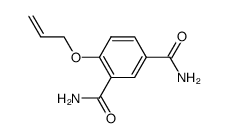 4-allyloxy-isophthalic acid diamide Structure