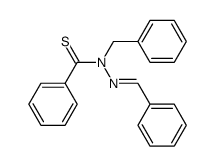 Benzaldehyd-1-benzyl-thiobenzhydrazon Structure