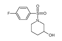 1-(4-Fluorophenylsulfonyl)piperidin-3-ol Structure