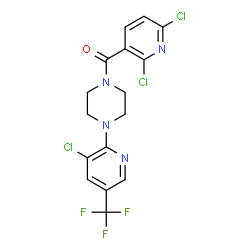 2,6-DICHLORO(3-PYRIDYL)4-(3-CHLORO-5-(TRIFLUOROMETHYL)(2-PYRIDYL))PIPERAZINYL KETONE picture