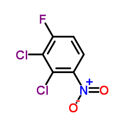 2,3-Dichloro-4-Fluoronitrobenzene Structure
