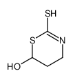 6-hydroxy-1,3-thiazinane-2-thione Structure