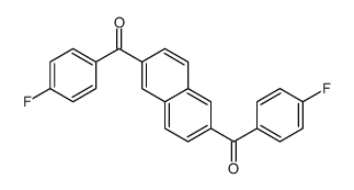 [6-(4-fluorobenzoyl)naphthalen-2-yl]-(4-fluorophenyl)methanone结构式