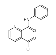 2-(N-phenylcarbamoyl)pyridine-3-carboxylic acid Structure