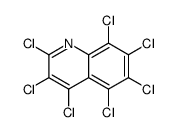 2,3,4,5,6,7,8-heptachloroquinoline Structure