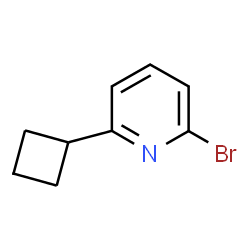 2-Bromo-6-cyclobutylpyridine Structure
