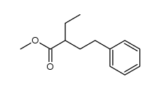 methyl 2-ethyl-4-phenylbutylate Structure