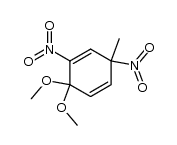 4-methyl-2,4-dinitrocyclohexa-2,5-dienone dimethyl ketal结构式