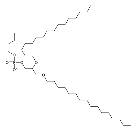 butyl 2,3-dihexadecoxypropyl phosphate结构式