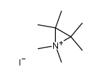 1,1,2,2,3,3-hexamethylaziridinium iodide Structure