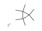 1,1,2,2,3,3-hexamethylaziridinium iodide结构式