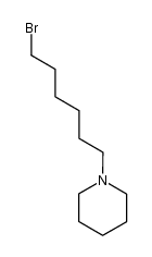 1-bromo6-(1-piperidinyl)hexane结构式