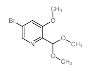 5-溴-2-(二甲氧基甲基)-3-甲氧基吡啶图片