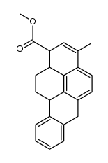 3-methyl-1,6,10b,11,12,12a-hexahydro-benzo[def]chrysene-1-carboxylic acid methyl ester结构式