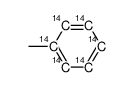 toluene-ring-ul-14c Structure