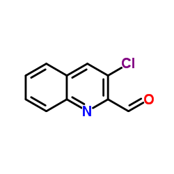 3-Chloroquinoline-2-carbaldehyde Structure