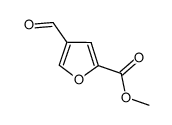 4-Formyl-furan-2-carboxylic acid methyl ester structure