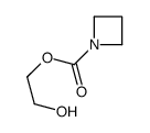 1-Azetidinecarboxylicacid,2-hydroxyethylester(9CI)结构式