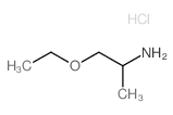 1-Ethoxy-2-propanamine hydrochloride结构式