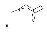 3-methyl-3-azoniabicyclo[3.2.2]nonane,iodide结构式