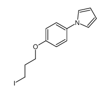 1-[4-(3-Iodopropoxy)phenyl]-1H-pyrrole Structure