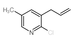 3-Allyl-2-chloro-5-methylpyridine structure