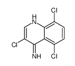 4-Amino-3,5,8-trichloroquinoline structure