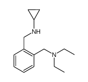 Cyclopropyl-(2-diethylaminomethyl-benzyl)-amine Structure