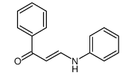 3-anilino-1-phenylprop-2-en-1-one结构式