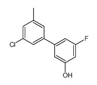 3-(3-chloro-5-methylphenyl)-5-fluorophenol Structure