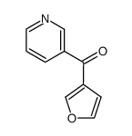 Furan-3-yl-pyridin-3-yl-methanone结构式