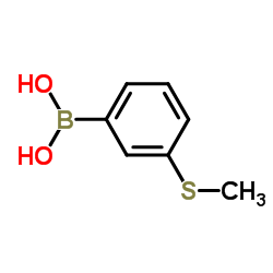 [2-(Methylsulfanyl)phenyl]boronic acid Structure