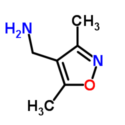 (3,5-Dimethylisoxazol-4-yl)methanamine Structure