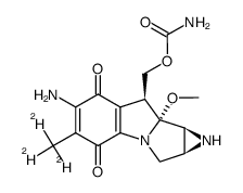 Mitomycin C结构式