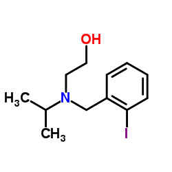 2-[(2-Iodobenzyl)(isopropyl)amino]ethanol结构式