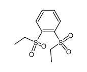 1,2-bis(ethylsulfonyl)benzene Structure