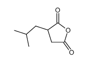 dihydro-3-(RS)-(2-methylpropyl)-2,5-furandione Structure