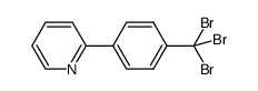 2-(4-(tribromomethyl)phenyl)pyridine Structure