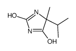 5-异丙基-5-甲基咪唑啉e-2,4-二酮结构式