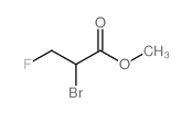 2-Bromo-3-fluoropropionic acid methyl ester结构式