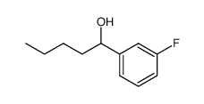 1-(3-fluorophenyl)-pentan-1-ol Structure