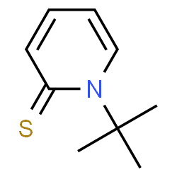 2(1H)-Pyridinethione,1-(1,1-dimethylethyl)- structure