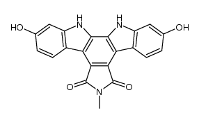 6-N-methylarcyriaflavin C结构式