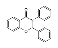 2,3-diphenyl-2H-1,3-benzoxazin-4-one Structure