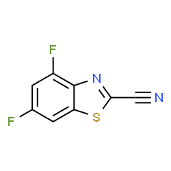 2-Benzothiazolecarbonitrile,4,6-difluoro-(9CI) picture